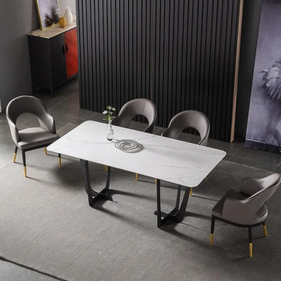Sinterstein-Quarz-Schreibtisch-Tischplatte-Wohnzimmermöbel nach Maß